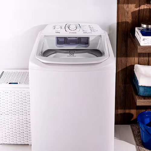 Lavadora de Roupas Electrolux LAC12 Branca com Turbo Economia, Silenciosa